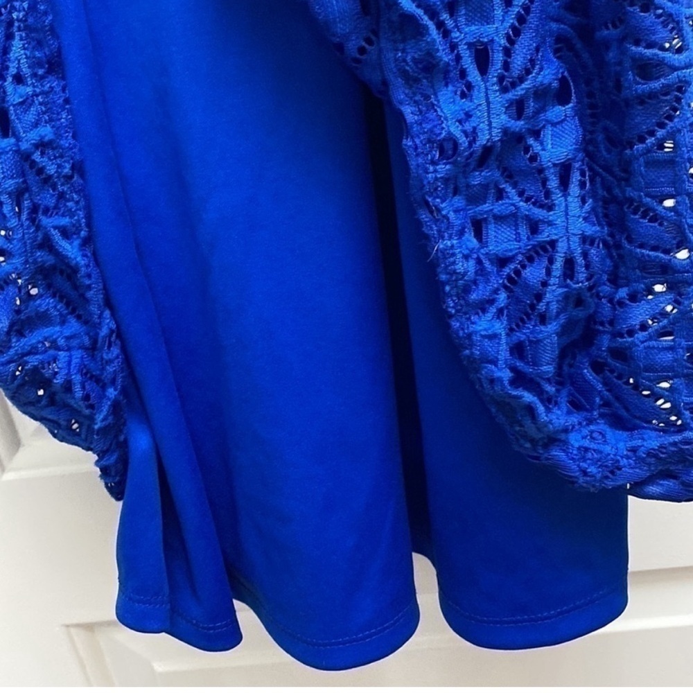 Bebop blue mini summer dress size medium - Picture 4 of 5
